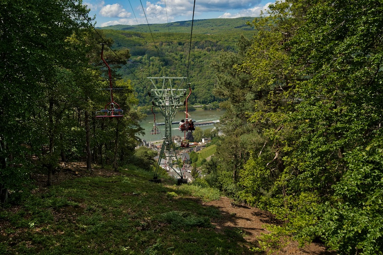 Niederwald Cable Car ride - Photo by MikesRoadTrip.com