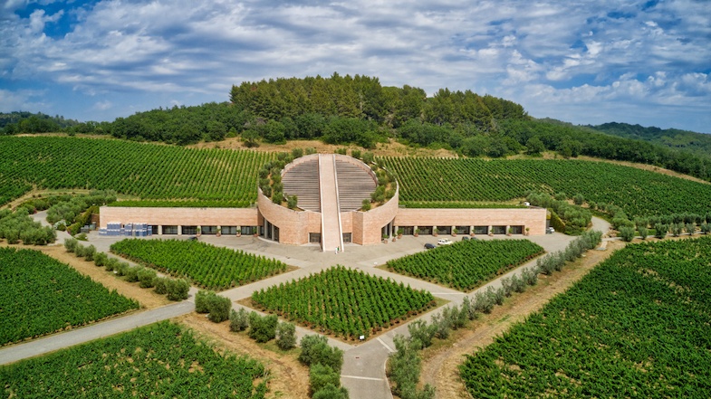 Petra Winery aerial by Mike Shubic of MikesRoadTrip.com