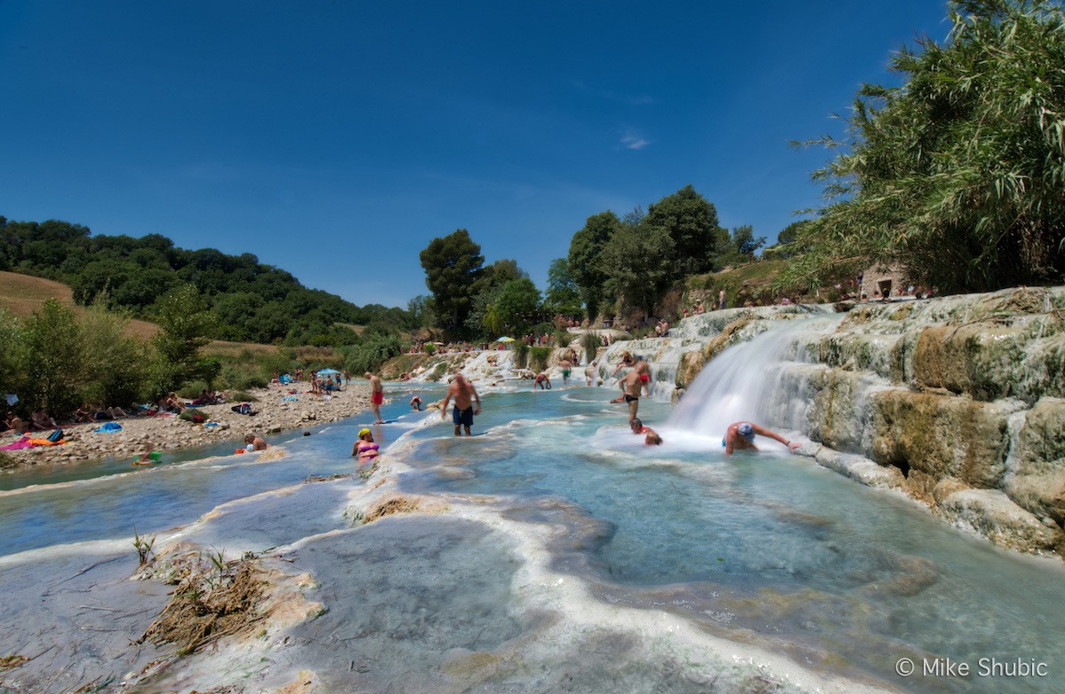 Saturnia Thermal close up. Photo by Mike Shubic of MikesRoadTrip.com