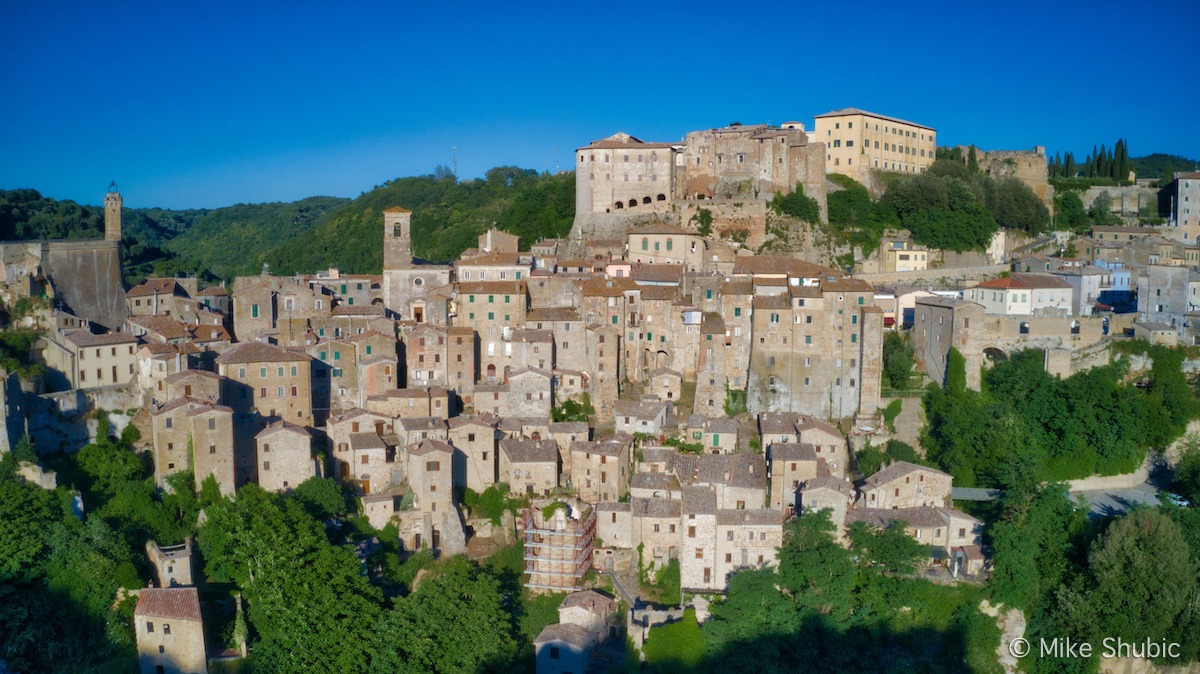 Sorono Italy is one of the best places to visit in Tuscany. Photo by: MikesRoadTrip.com