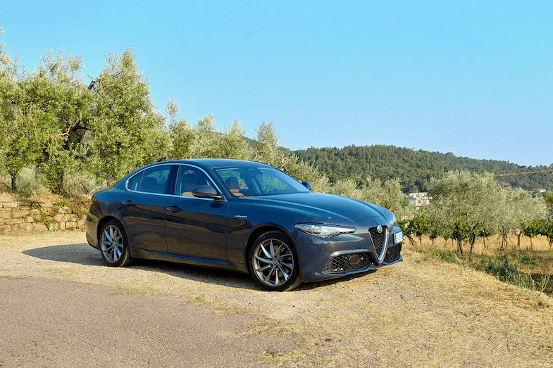 Tuscany Road Trip vehicle was the 2019 Alfa Romeo Giulietta