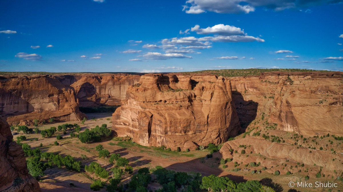 Visiting Canyon De Chelly Where wind water and time have etched a