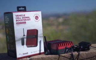 Road Trip Essentials include the weBoost Drive Reach by Wilson Electronics