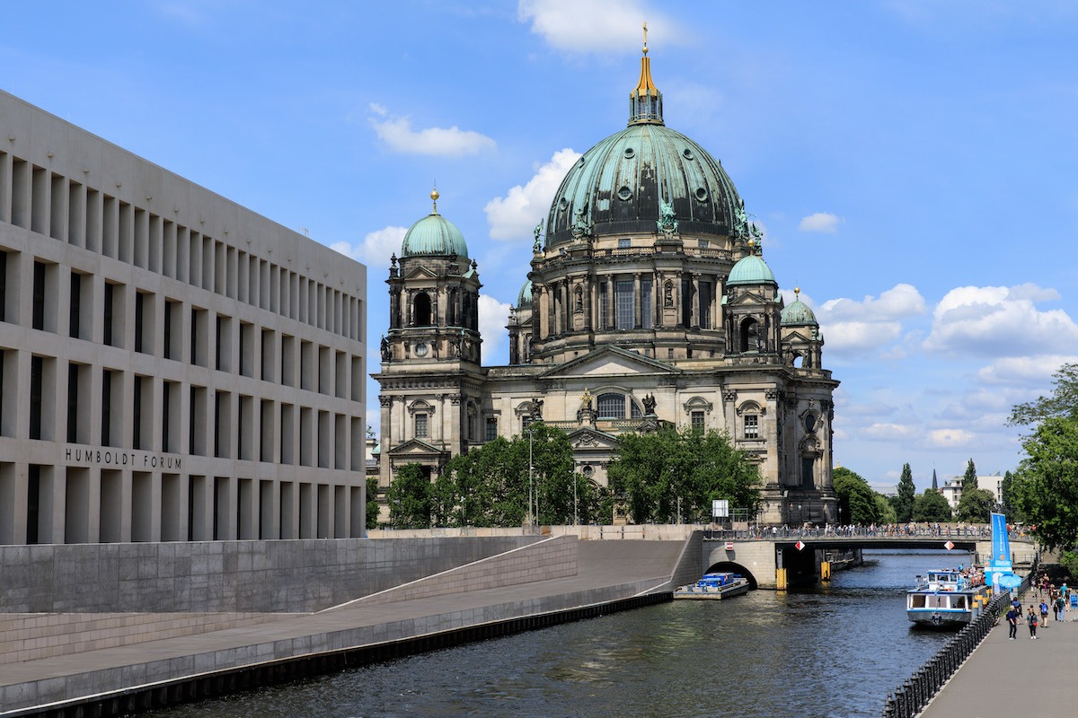 ROM_Humboldt Forum Berlin - view from Hotel de Rome