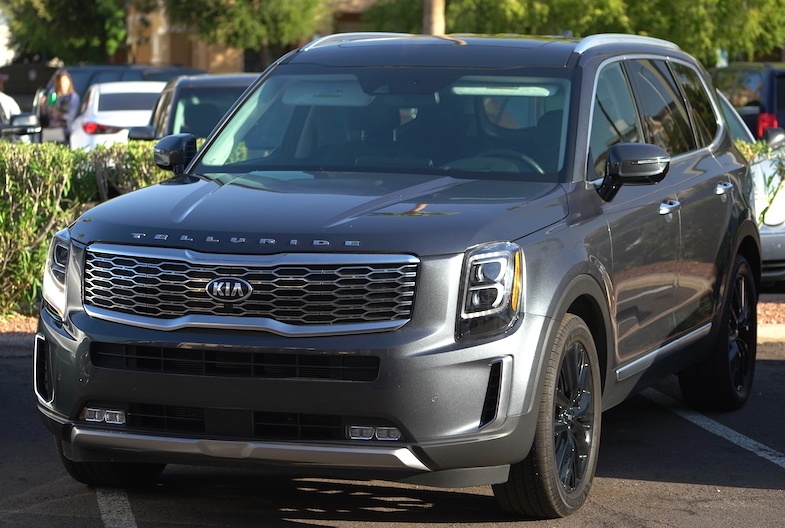 New cars of 2020 include the Kia Telluride exterior - Photo by MikesRoadTrip.com