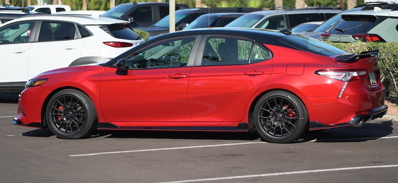  Toyota Camry TRD exterior - Photo by: MikesRoadTrip.com