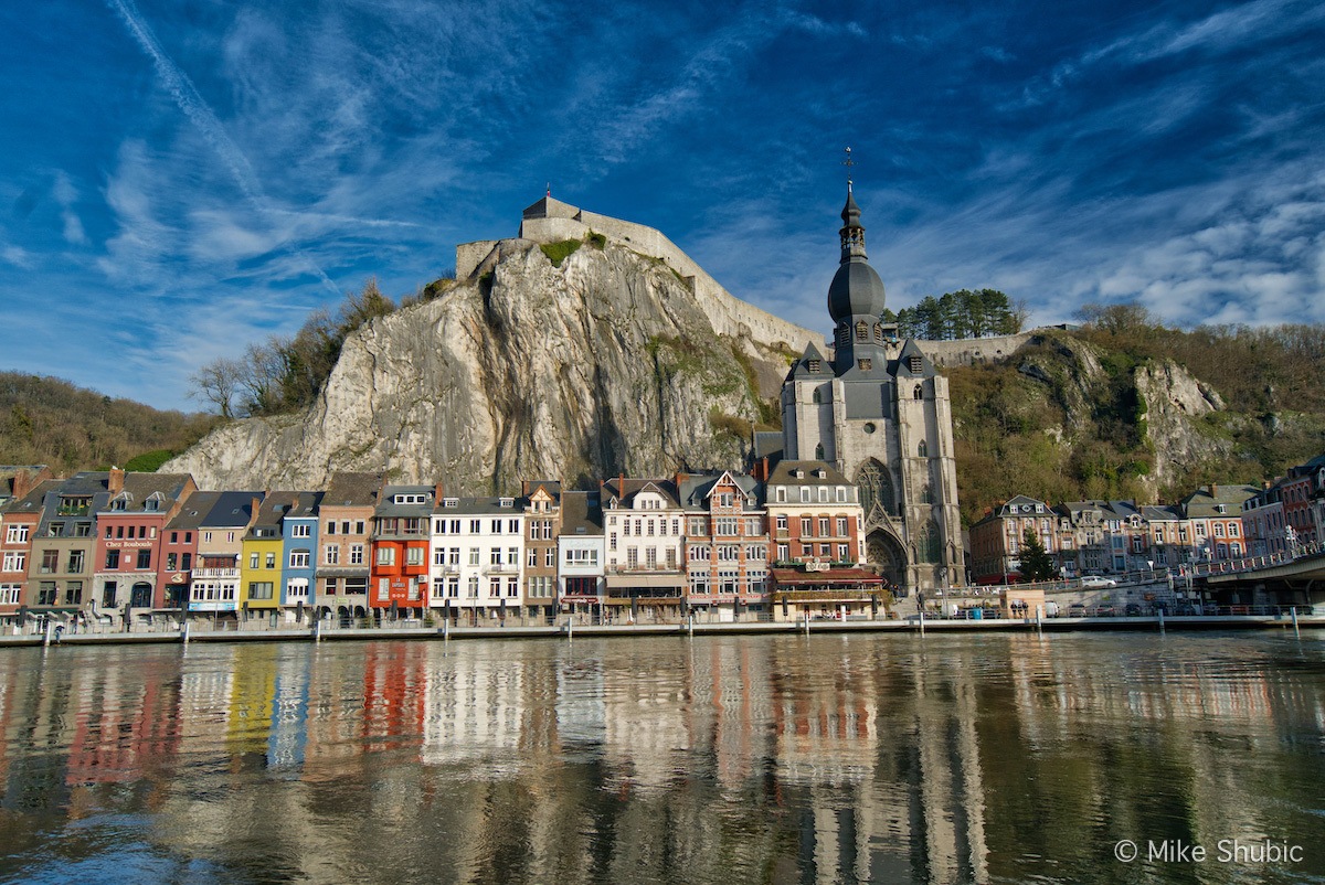 One of the surprise gems is Dinant. Photo by: Mike Shubic of MikesRoadTrip.com