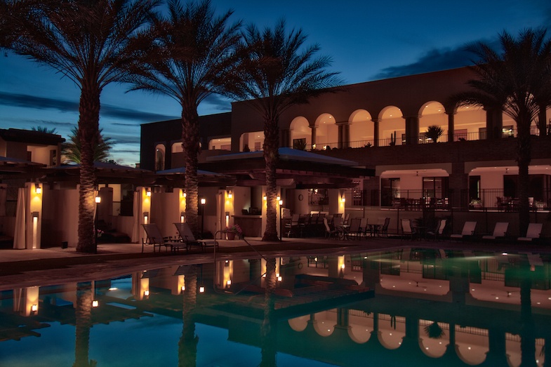 Omni Tucson resort pool is a great place to relax during a Southern Arizona Road Trip 