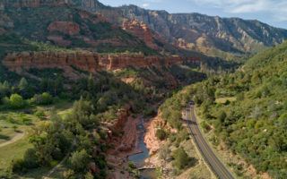 Oak Creek Canyon is one of the best places to visit in central Arizona - Photo by: Mike Shubic of MikesRoadTrip.com