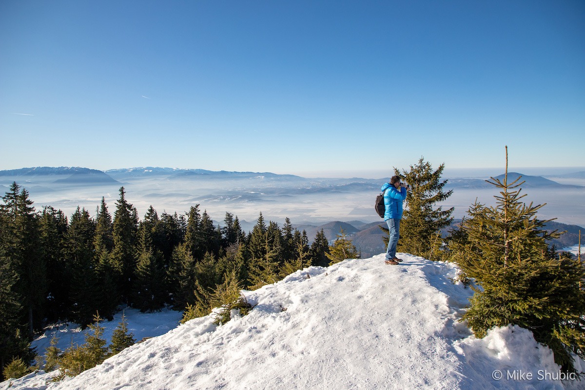 Mike Shubic in Poiana Brasov - Photo by Mihaela Popa of WorldTravelbug.com