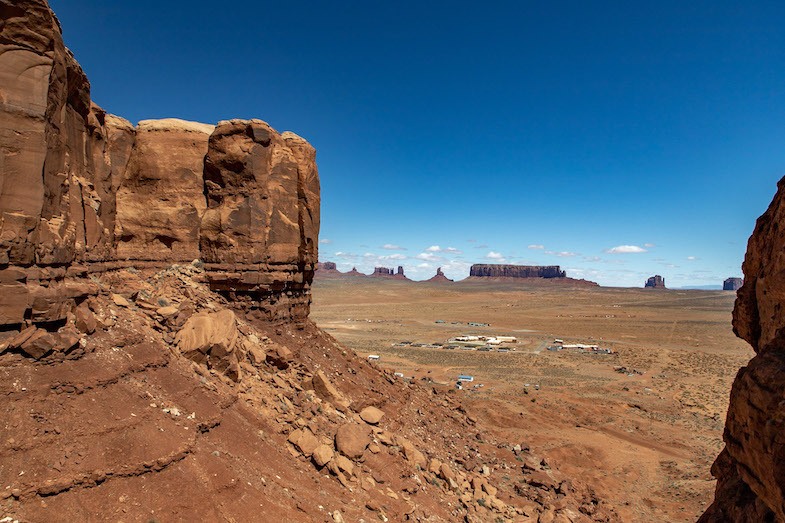 Monument Valley view from Goulding's by Mike of MikesRoadTrip.com