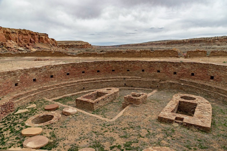 Chaco Canyon Kiva - Photo by Mihaela of WorldTravelBug.com