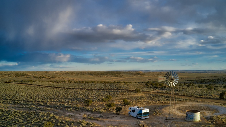 Northern New Mexico boondock with Cruise America RV - Photo by: Mike Shubic of MikesRoadTrip.com