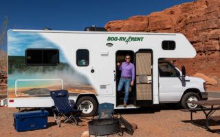 Southwest road trip to Monument Valley at Goulding's camp ground - Photo by Mihaela Popa of WorldTravelBug.com