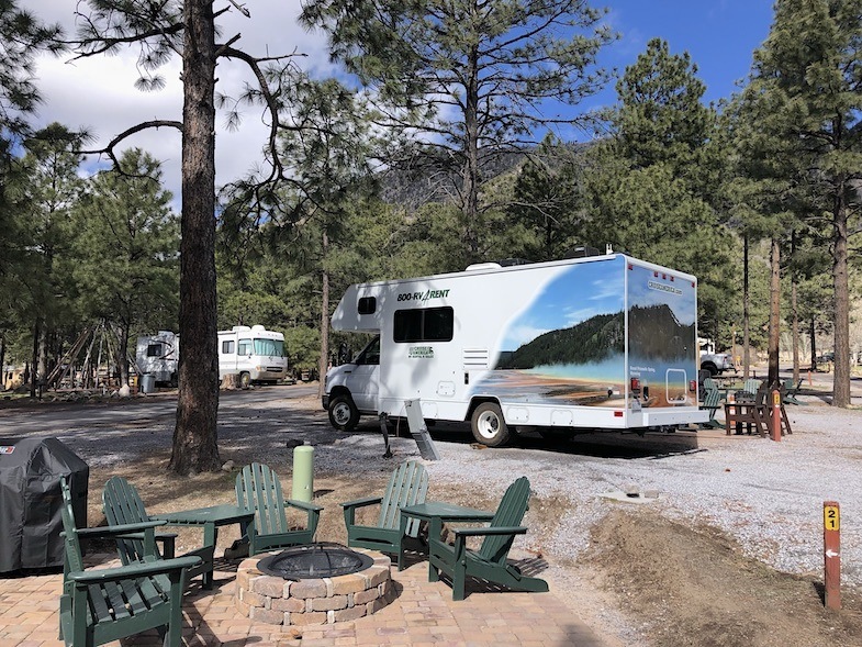 Cruise America RV at KOA Flagstaff - Photo by: Mike Shubic of MikesRoadTrip.com