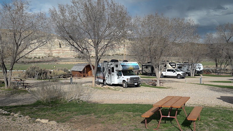 Cruise America RV at KOA in Canonville, Utah - Photo by: Mike Shubic of MikesRoadTrip.com