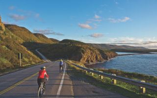 Cabot Trail Cycling and Scenic view