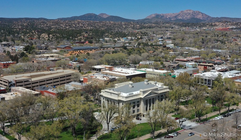 Prescott, AZ town center - Photo by: Mike Shubic of MikesRoadTrip.com