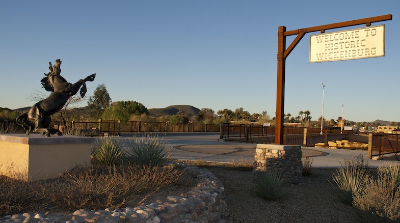 Wickenburg welcome sign - Photo by MikesRoadTrip.com