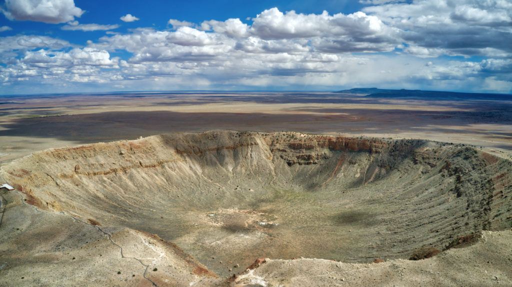 Interesting facts about Arizona at Meteor Crater - Photo by MikesRoadTrip.com