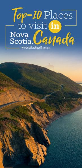 Top-10 Places to visit in Nova Scotia Canada