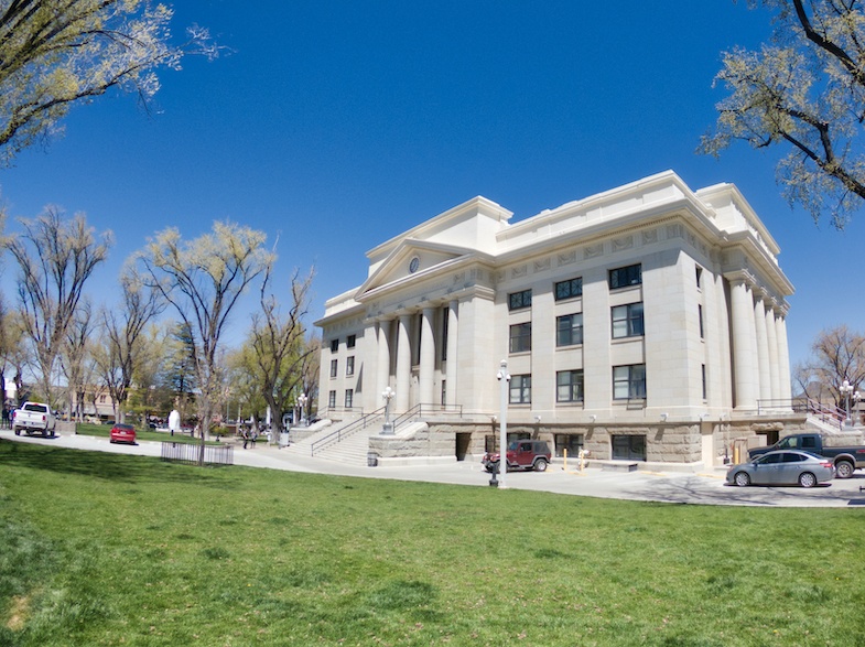 Interesting facts about Arizona include that Phoenix was not always the capital of the state, Prescott held that honor, twice in fact. Photo of the Prescott Courthouse by MikesRoadTrip.com 