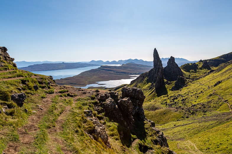 UK Road Trips to Skye View