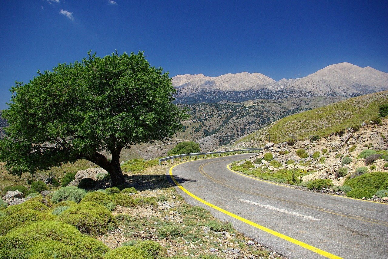 Holiday road trips in Greece