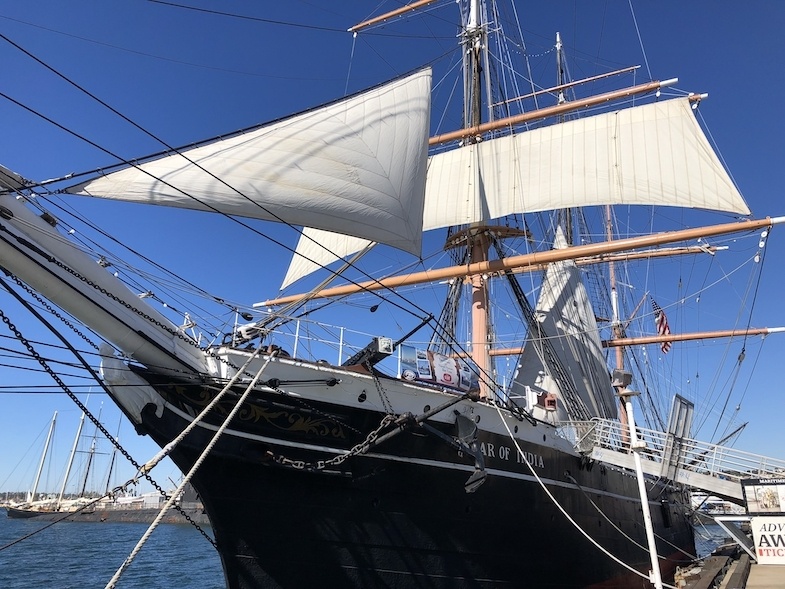 Star of India at the Maritime Museum in San Diego