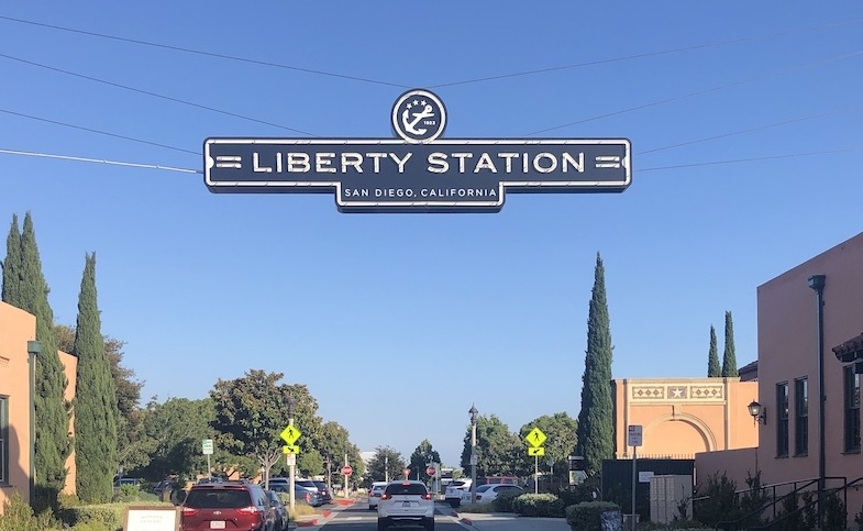 Liberty Station sign