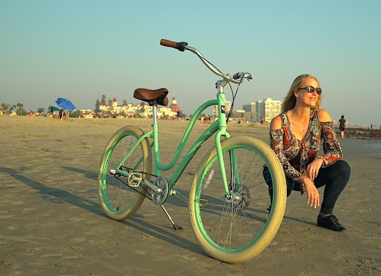 Biking on Coronado Island