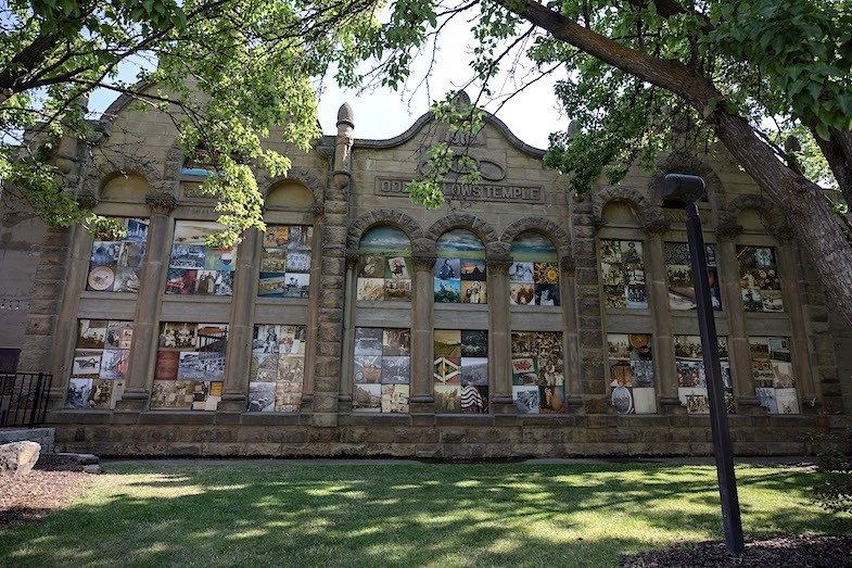 Windows on the Past at Heritage Square Park