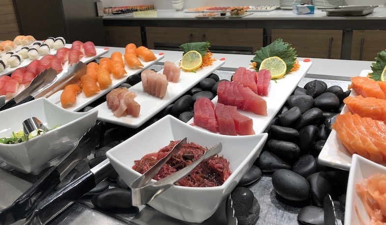 Sushi on Viking Jupiter - MikesRoadtrip.com