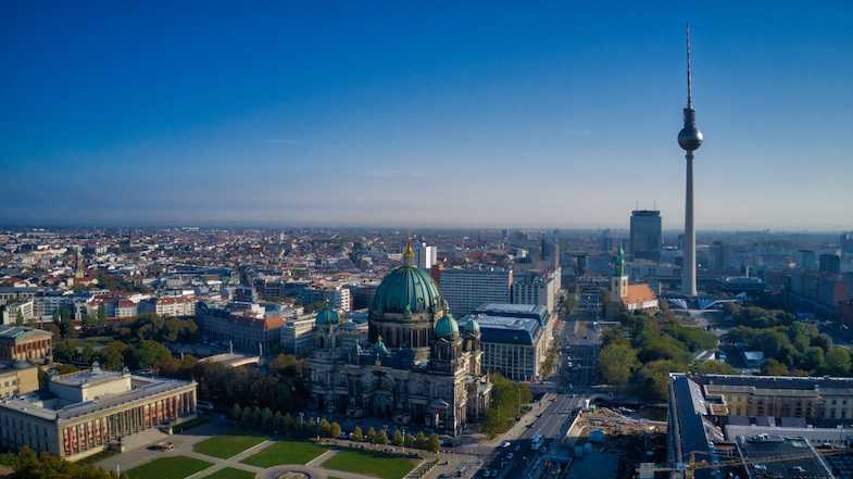 Berlin Aerial - Photo by: MikesRoadTrip.com