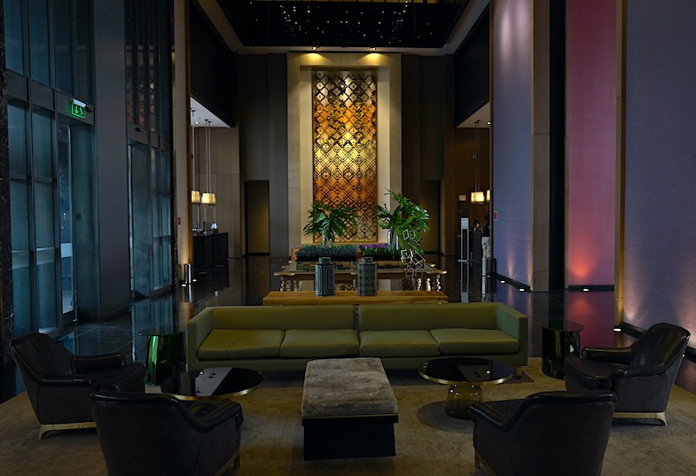 Inside the Grand Hyatt in Bogota Colombia - Photo by Mike of MikesRoadTrip.com