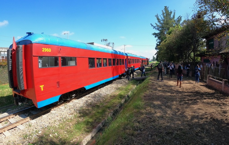 Old train in Bogota