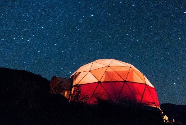 Geodesic Dome in Valparaiso, Chile is an Airbnb bucket list