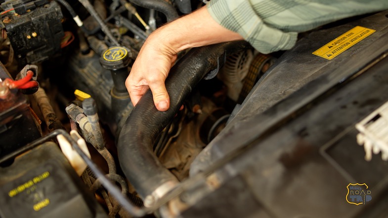 road trip maintenance tip #9 - check hoses and belts 