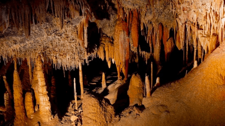 Kartchner caverns is one of the many places to see in Arizona.