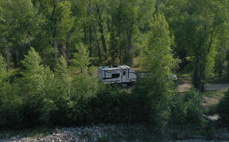 Boondociking in the Grand Tetons - free camping Grand Teton national park