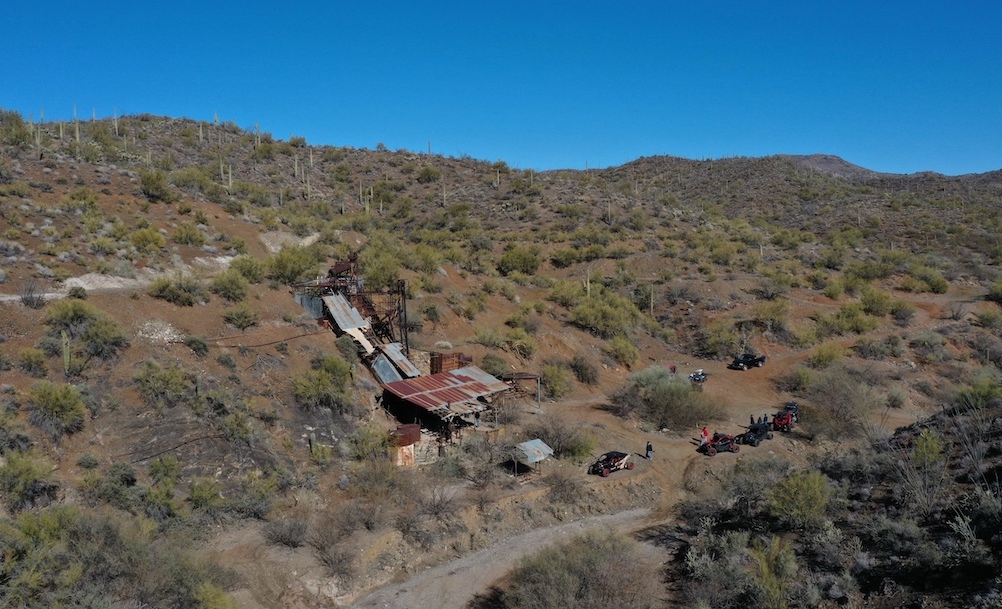 Old gold mine near Luxury Gold Mine