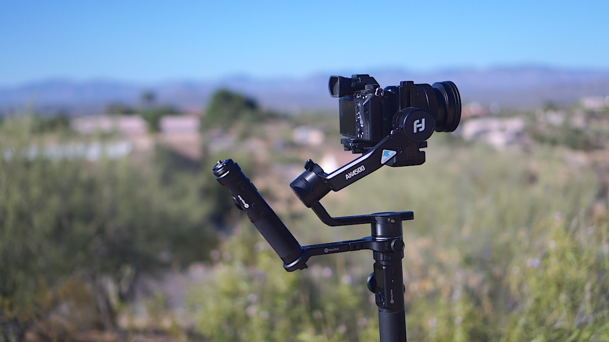 Feiyu Tech AK4500 gimbal review by MikesRoadTrip.com