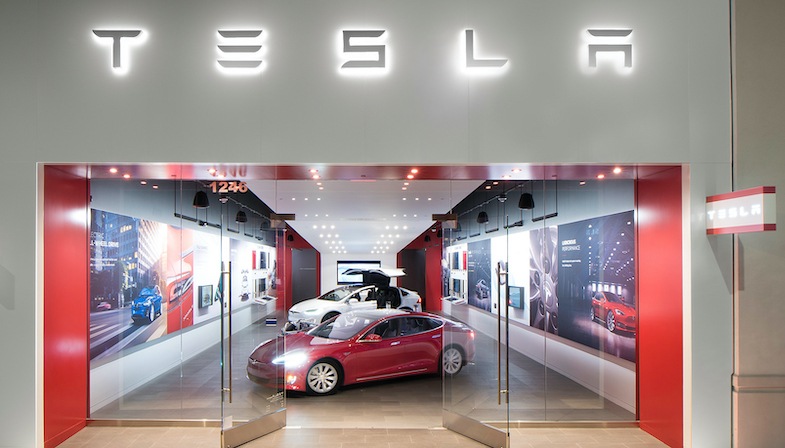 Tesla Retail location