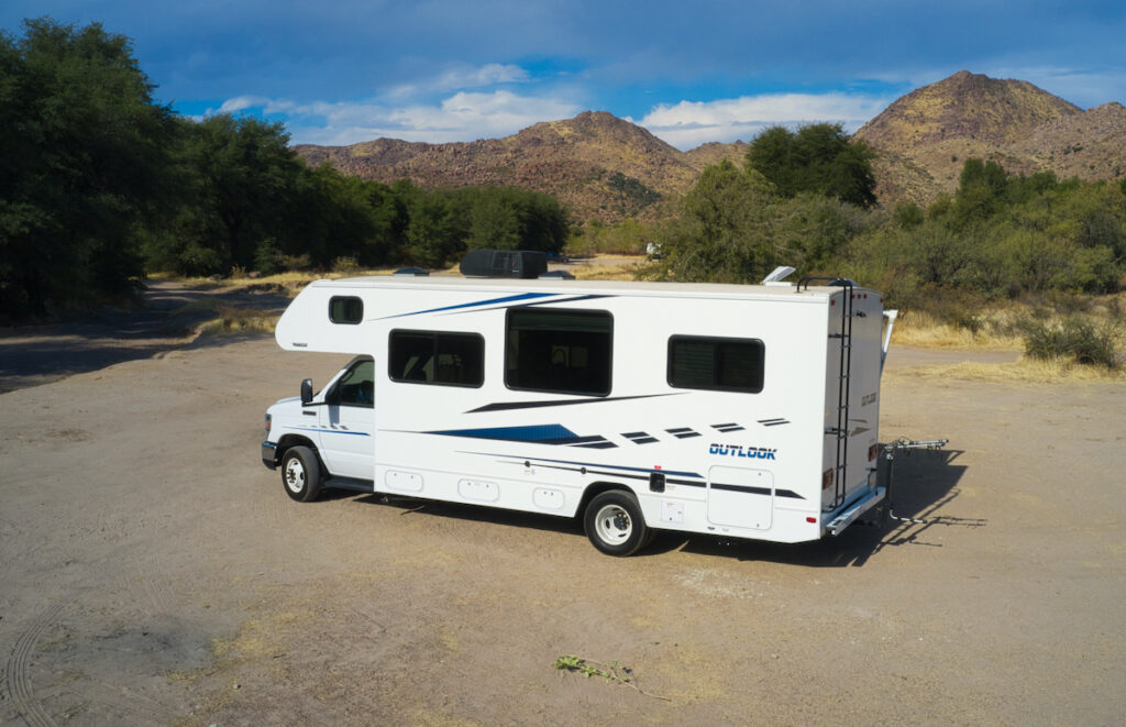 RV Boondock camping in Superior Arizona - Photo by: Mike Shubic