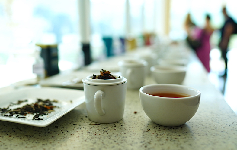 Tea tasting in Sri Lanka - photo by Mike Shubic