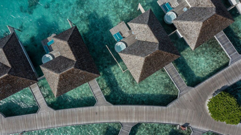 water villas in the maldives