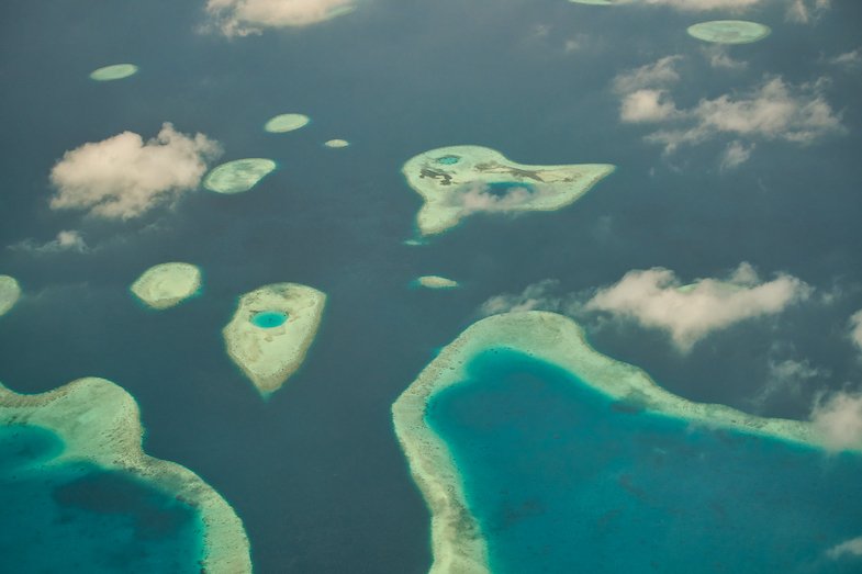 atols in the Maldives