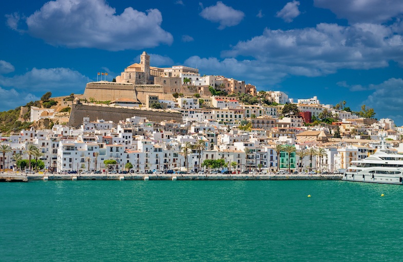 One of the best family road trips in spain is to Ibiza.