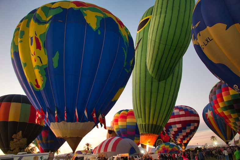 Havasu balloon festival in Lake Havasu City Arizona