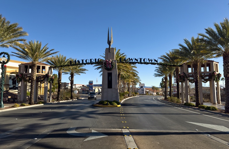 Boulder City entrance by Mike Shubic